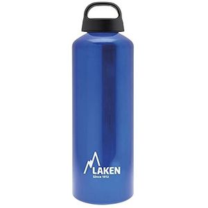 Laken - Classic - Drinkfles - Blauw - 1 liter - Schroefdeksel met Lus - BPA-vrij