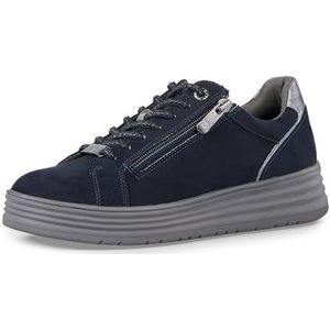 MARCO TOZZI Laced 2-23752-43 Sneakers voor dames, Navy Kam, 39 EU