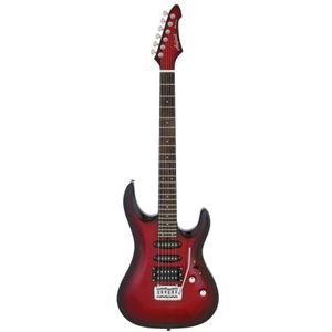 Aria MACR gitaar metallic rood