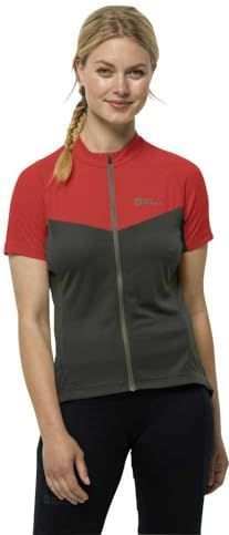 Jack Wolfskin - Morobbia Fz - Wielershirt - Zwart - Ademend, Sneldrogend, Geurwerend, Gerecycled