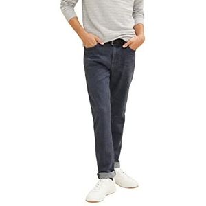 TOM TAILOR Heren 1035794 Josh Regular Slim Jeans, 10215-Clean Rinsed Grey Denim, 30W / 32L