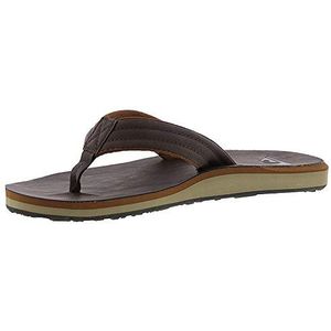 Quiksilver Carver, teenslippers voor heren, Halfkopje Solid, 43 EU