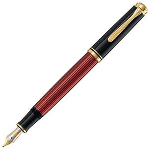 Pelikan Premium M600 vulpen B zwart/rood