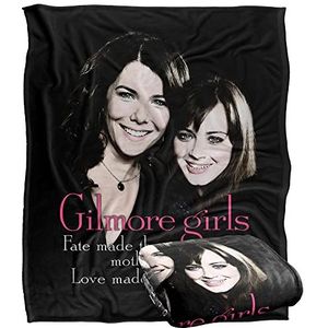 GILMORE GIRLS The Girls Silky Touch superzachte plaid 152 x 127 cm