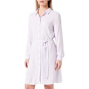 Vila Damesblousejurk, tailleriem, Pastel Lilac/Aop: sally, 34