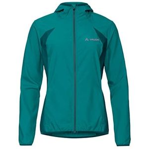 VAUDE - Qimsa Air - Windjack - Dames - Stretchinzetstukken, Capuchon, 2 Verborgen Voorzakken
