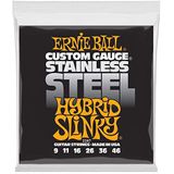 Ernie Ball Hybrid Slinky Stainless Steel Wound Electric Guitar Strings - 9-46 Gauge