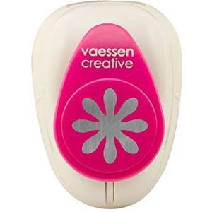 Vaessen Creative Ambachtelijk papier Punch Daisy Motive Puncher, Multi-Colour, Medium