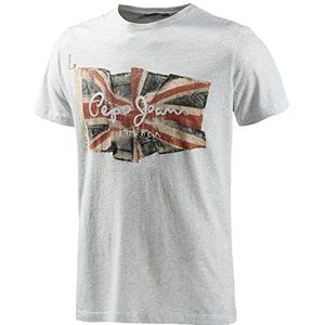 Pepe Jeans Pm501854 – T-shirt, effen – korte mouwen – heren - - Large