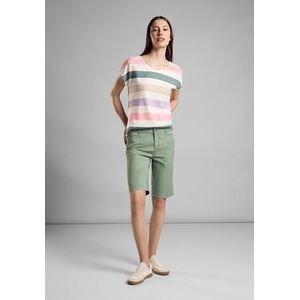 STREET ONE Bermudashorts, Dry Salvia Green, 46 NL