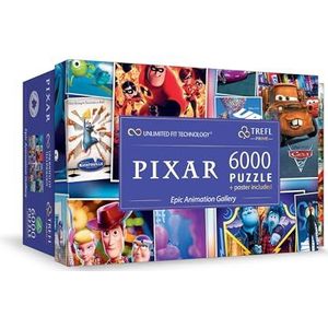 Trefl - UFT Puzzel - Disney Pixar - 6000 Stukjes - Dikste Karton