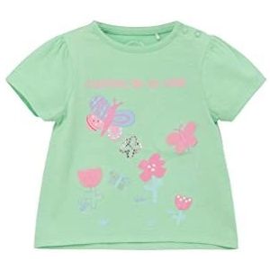 s.Oliver T-shirt, korte mouwen, babe meisjes, groen, 80, Groen, 80