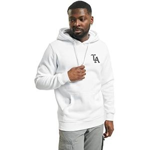 Mister Tee LA hoodie voor heren, verkrijgbaar in vele verschillende kleuren, maten S/M tot L/XL, wit, XS