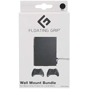 Xbox One X Wall Mount by Floating Grip Bundle (149-161B-BU)