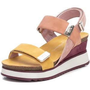 XTI 142822, sandalen met sleehak voor dames, Lila, 38 EU