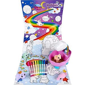 Crayola Washimals Peculiar Pets Rainbow Tub Set, Kleur en Was Je Kleine Huisdieren, Ideaal Als Cadeau, Geschikt Voor Kinderen Vanaf 3 Jaar