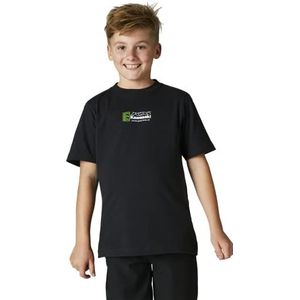 Fox Racing Kawasaki T-shirt met korte mouwen, uniseks, Zwart, S