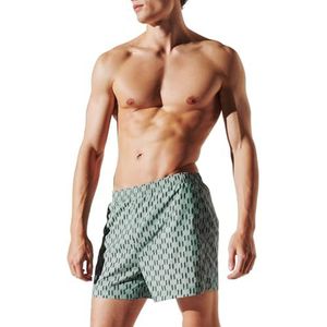 Karl Lagerfeld B.V monogram short boardshorts, Monogram Grey Mist, XS
