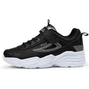 FILA Skye V Kids Sneakers voor meisjes, Black Gun Metal, 29 EU