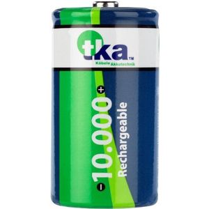 tka Köbele Akkutechnik Mono accu: NiMH-batterij monocel type D 10.000 mAh (mono batterijen)