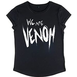 Marvel Avengers Classic - We are Venom Slime Women's Rolled-sleeve Black M