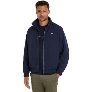 Tommy Jeans TJM Essential Jacket Ext Woven Heren, Blauw (Donker Nacht Marine), S