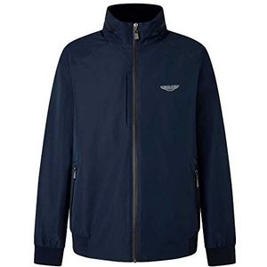 Hackett London Heren Am Hyper Softshell Blouson, Blauw (zwart), S