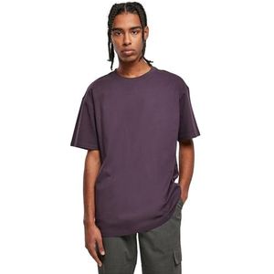 Urban Classics Heren T-shirt Heavy oversized T-shirt met overgesneden schouders, van dikke jerseystof, verkrijgbaar in meer dan 10 kleuren, maat S tot 5XL, purplenight, 4XL