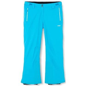 CMP - Dames skibroek van keperstof, turquoise, D48