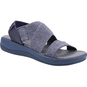 Hush Puppies Dames Sophia Sandal, Navy, 5 UK, marineblauw, 38 EU