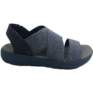 Hush Puppies Dames Sophia Sandal, Navy, 5 UK, marineblauw, 38 EU