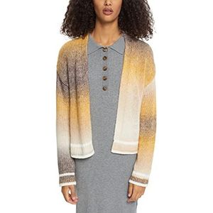 ESPRIT Gebreide damesjas, 767/Dusty Yellow 3, XXL