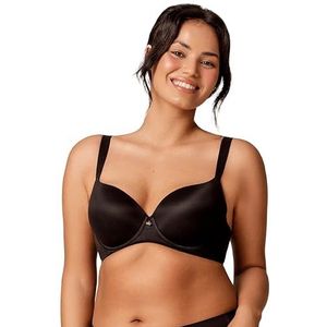 Royal Lounge - Women's Bra - Zwart - Seamless Minimizer - Cushioned Underwire