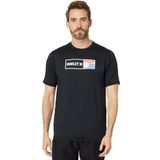 HURLEY - Everyday Hybrid UV T-shirt - Zwart - Polyester en Spandex