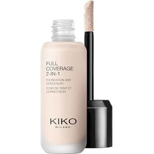 KIKO Milano Full Coverage 2-In-1 Foundation & Concealer 43 - NR30, 2 In 1 Foundation En Concealer, Hoge Dekking