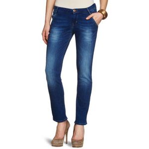 Cross Jeans dames Sade Jeans, blauw (Brilliant Dark Blue), 25W x 32L