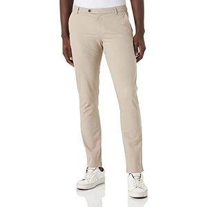 bugatti Heren 4890-36306 slakkenbroek, beige-40, modern fit, beige-40, 34W x 34L