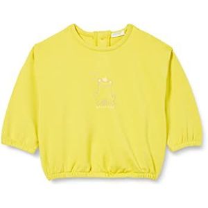 United Colors of Benetton Sweatshirt met capuchon voor kinderen, mosterd 36k, 56 cm
