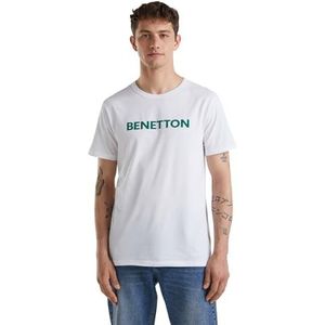 United Colors of Benetton T-shirt, Wit 939, L