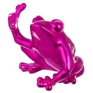 Kikkerfiguur - Roze - Kunsthars - Decoratief Accent