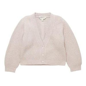 TOM TAILOR Gebreid vest voor meisjes en kinderen, 34022 - Soft Silver Pink, 116/122 cm