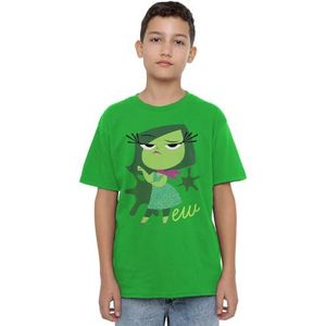 Inside Out 2 Disgust Unisex Kids T-shirt, Kelly Green, 3-4 jaar, Kelly Groen, 3-4 jaar