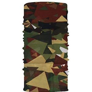 GEORGES Multifunctionele doek, halsdoek, in veel verschillende designs, veelzijdig inzetbaar, bivakmuts, buissjaal, hoofdband, piratendoekje (camouflage 5), CAMOUFlage 5, Eén maat