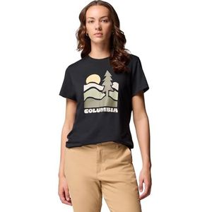 Columbia Dames Ruby Springs Graphic Fitted T-shirt met korte mouwen en korte mouwen (Pack van 1)