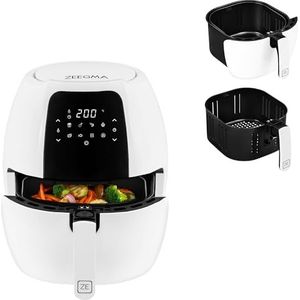 Zeegma Airfryer XXL - Heteluchtfriteuse 1800 W - 9 programma’s - 6L