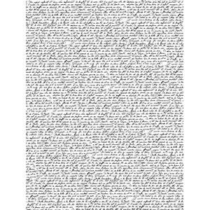 Décopatch Papier No. 771 Pack van 20 vellen (Frans gedicht bouwdelaire, 395 x 298 mm, ideaal voor uw papiermachés)