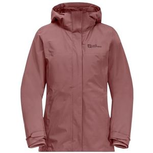 Jack - Mineral/Rood - 100% Polyester - Afneembare Capuchon