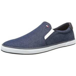 Tommy Hilfiger Harlow 2f Slipper voor heren, Blauw 091, 46 EU