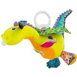 LAMAZE Flip Flap Dragon, Clip on Pram and Pushchair Newborn Baby Toy, Sensory Toy for Babies Boys and Girls from 0 to 6 Months