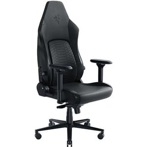 Razer Iskur V2 - Gaming stoel met adaptieve lendensteun (schuimvulling met hoge dichtheid, milieuvriendelijk, oplosmiddelvrij EPU kunstleer, 4-D armleuningen) Zwart